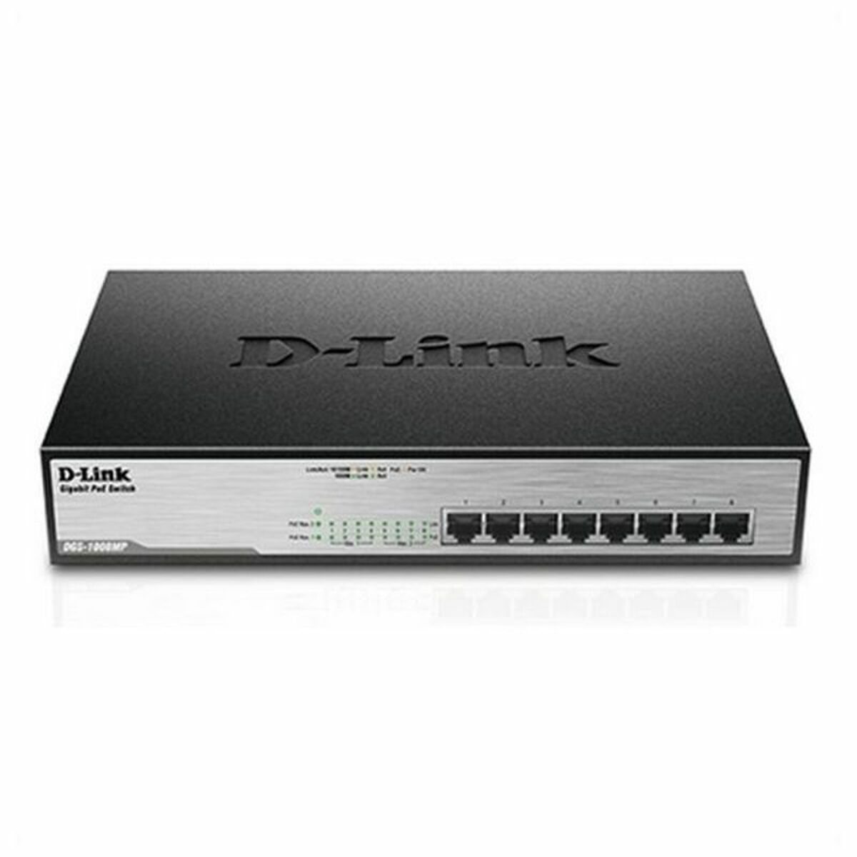Настольный коммутатор D-Link DGS-1008MP